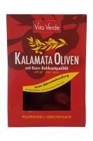 Bio Kalamata Oliven mit Kern von Vita Verde Bio Kalamata Oliven mit Kern von Vita Verde