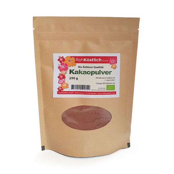 Rohes Bio - Kakaopulver aus Peru