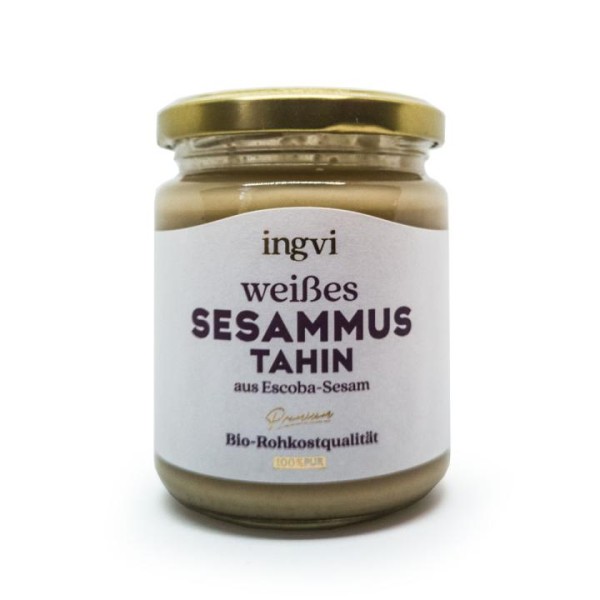 Bio Weißes Sesammus Escoba - Ingvi