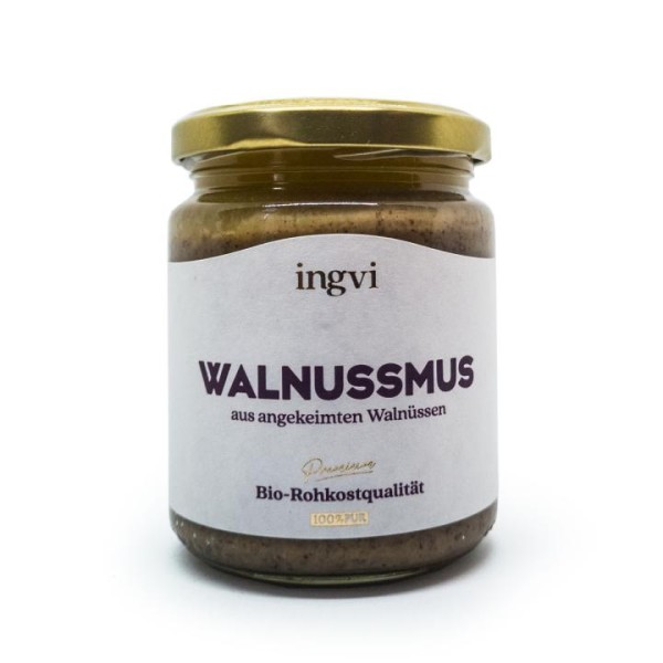 Bio Walnussmus gekeimt - Ingvi