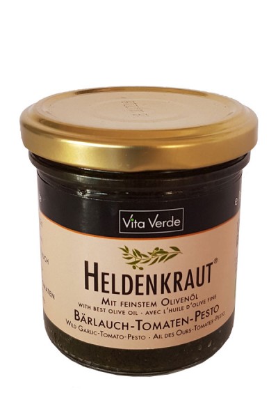 Bio Heldenkraut Bärlauch - Tomate
