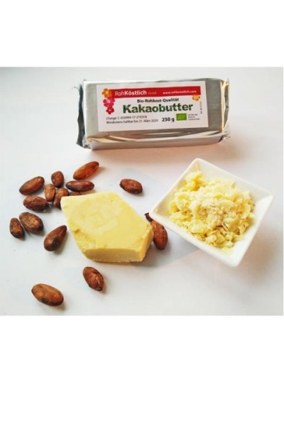 Bio Kakaobutter - Rohkostqualität 5 kg