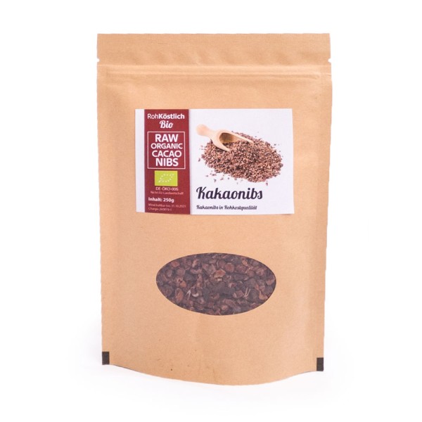 Criollo Kakaonibs - Bio und Rohkostqualität