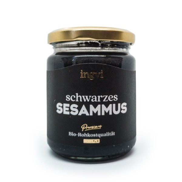 Bio Schwarzes Sesammus, Tahin - Ingvi