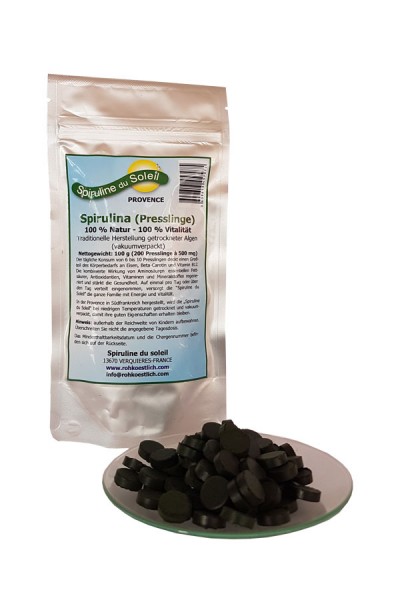 Spirulina Algen - Presslinge