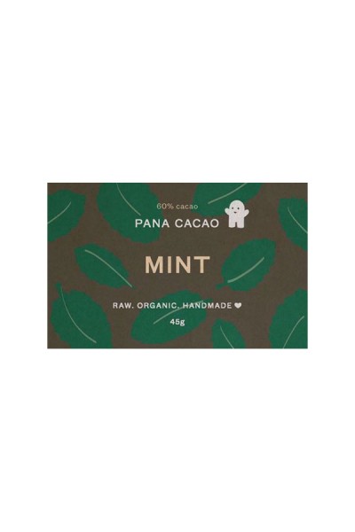 Pana Cacao Minze Rohkost Schokolade