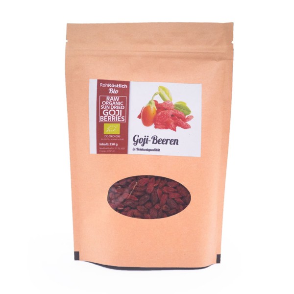 Goji-Beeren - Bio und sonnengetrocknet