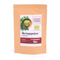 Moringa Pulver - Bio und Rohkostqualität