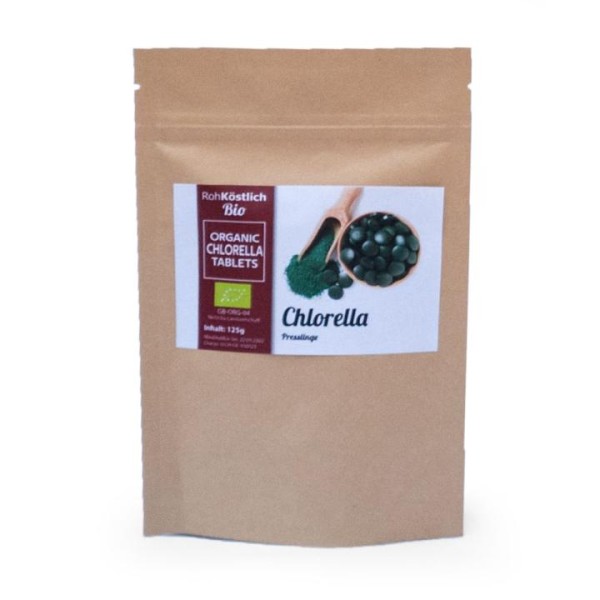 Chlorella Presslinge - Bio und Rohkostqualität