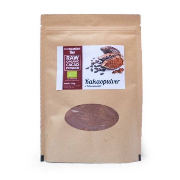 Kakaopulver aus Peru - Bio und Rohkostqualität