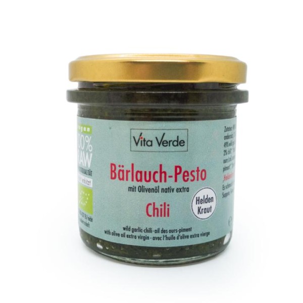 Bio Bärlauch - Chili Pesto - Heldenkraut