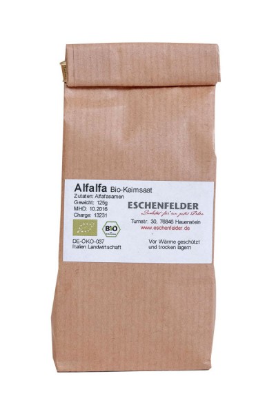 Bio Keimsaat: Alfalfa von Eschenfelder