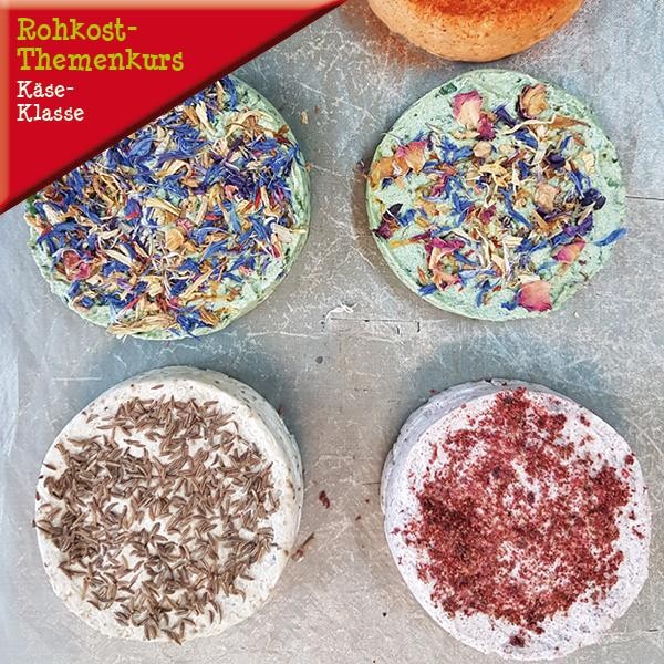 Rohkost-Themenkurs „Die Käse-Klasse – nussig, vegan & roh” - am 29. April 2018